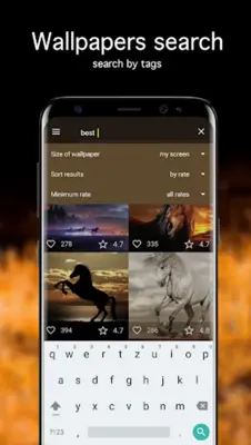 Horse Wallpapers 4K android App screenshot 3
